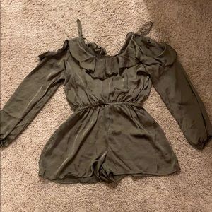 Olive Green romper
